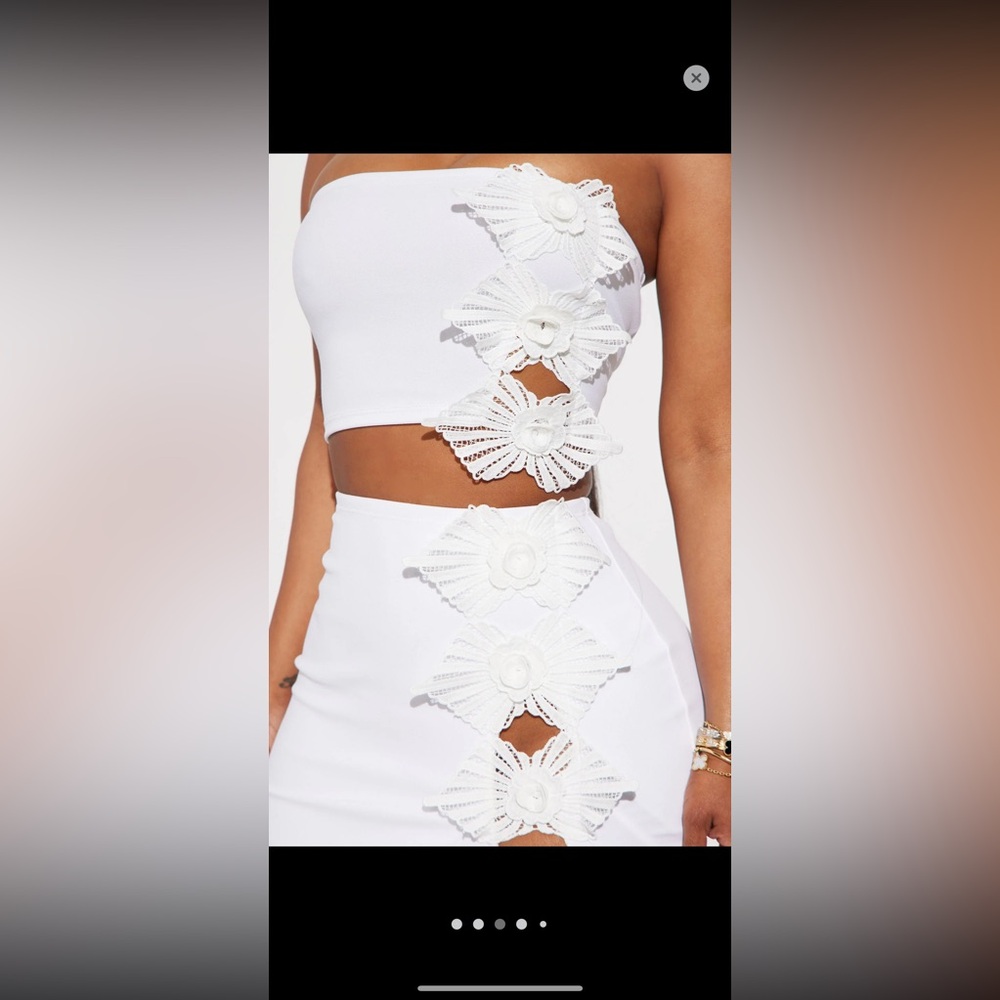 I WANT YOUR ATTENTION SKIRT SET